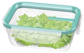 Pote de Plástico com Travas 330ml - Verde