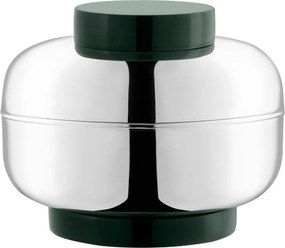 Bowl Volupté Pequeno Prata C/ - Resina Verde Resina Verde