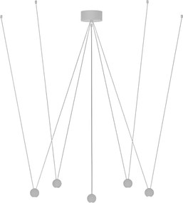 Pendente Led Aluminio 21W 3000K Marionete - BRANCO
