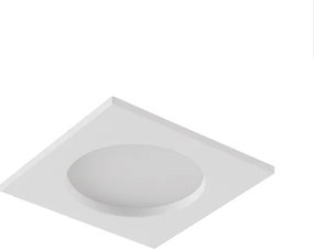 Plafon Led De Embutir Quadrado Branco 2,5W 100 3000K Mobili