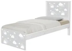 Cama Solteiro Infantil Para Colchão 188x88cm Nuvens K06 - Mpozenato
