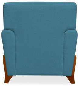 Poltrona de Amamentação Micaela Linho Azul