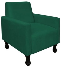 Poltrona Amamentação Sofia Suede Verde Bandeira