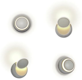 Arandela Moon Ø14Cm Led 5W 3000K Bivolt / Branco |S&l Iluminação 2004/... (Branco)