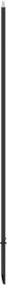 Espeto Led Aluminio Preto 0,7W 24V 250 Ip65 Organik - LED BRANCO QUENTE (3000K)