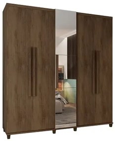 Guarda-Roupa Munique C/Espelho Freijó – RV Móveis