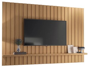 Painel Suspenso Decorativo Link 2.0 Ripado TV até 70 Pol Freijó G26 - HB Móveis