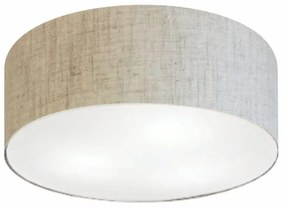 Plafon de Sobrepor Cilíndrico SP-3047 Cúpula Cor Rústico Bege