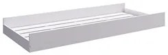 Cama Auxiliar Com Rodízios BB692 Branco - Completa Móveis