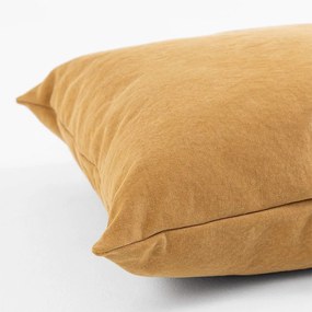 Almofada Soff Lona Mostarda - 45x45cm