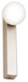 Arandela Point Slim 09X06X20Cm Globo Ø06Cm 1Xg9 - Old Artisan Ar-5564 (COBRE FOSCO, FOSCO (Branco))