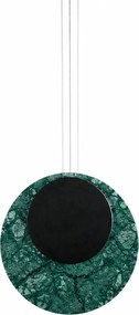 Pendente Led Aluminio Marmore 22,4W 127V 3000K Bolle Rock - VERDE
