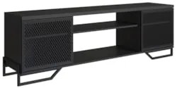 Rack Bancada Para TV 70 Pol Industrial Vesper Preto Z54     - Mpozenat