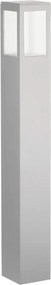 Balizador Aluminio E Vidro 50Cm Ip54 Garten - BRANCO