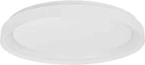 Plafon Led Sobrepor Metal Alumínio 36w 3000k Giro - BRANCO
