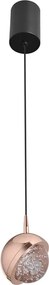 Pendente Led Aluminio Dourado 6W 3000K Universo