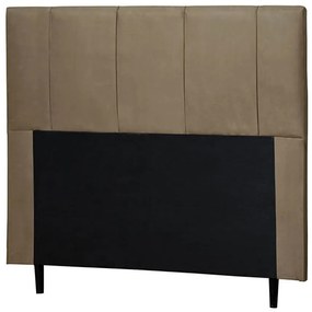 Cabeceira Donna Para Cama Box Casal 140 cm Suede Bege - D'Rossi