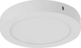 Plafon Led De Sobrepor Redondo Branco 12W 4000K Panel