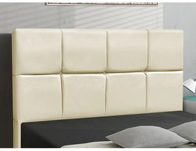 Cabeceira Roma para Cama Box Casal 140 cm Corino I02 - D'Rossi - Bege