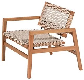 Poltrona Levez Corda Rami Verniz Mel - 76734 Sun House