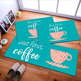 Jogo de Tapete de Cozinha, Café Mocha - 3 Pças