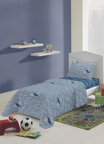 Jogo de Cama Baleia Solteiro 2 Peças