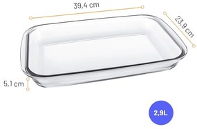 Assadeira Retangular Marinex 2,9L