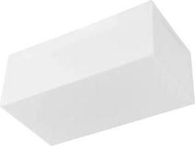 Plafon Led Sobrepor Aluminio Branco 9W Valencia - LED BRANCO FRIO (6000K)