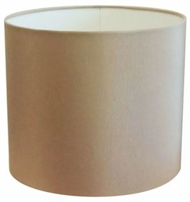 Cúpula em tecido cilíndrico abajur luminária cp-4143 35x25cm palha