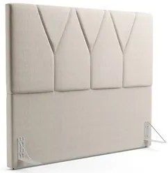 Cabeceira Cama Box Casal Queen 160cm Aura Linho W01 Cru - Mpozenato