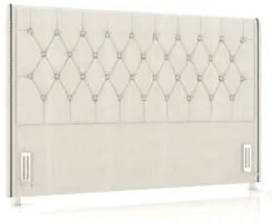 Cabeceira Cama Box Casal 140cm Florenza Z37 Linho Creme - Mpozenato