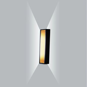 Arandela Puch Retangular Interna 1Xpci Led 5W 10X5X5Cm | Usina 5745/10 (BT - Branco Texturizado, 110V)
