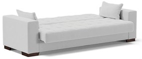 Sofá Cama Casal 3 Lugares 210cm Lisboa Linho  D03 - D'Rossi - A05 Cinza