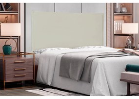 Cabeceira Painel Garden Para Cama Box Casal 140 cm Corino - D'Rossi - Bege