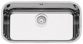 Cuba n.2 Tramontina Lavínia Prime em Aço Inox Alto Brilho 56 x 34 x 17 cm com Válvula e Escape 94024203