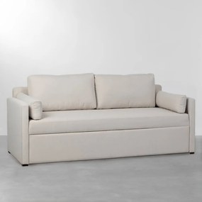 Sofá-Cama Lipo Trama Miuda Aveia - 2,02m