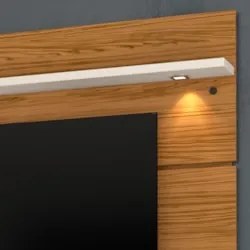 Painel Bancada Suspensa Para TV Até 60 Pol. Lana 1.8 Naturale/Off Whit