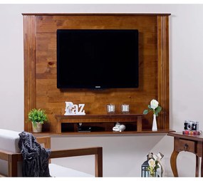 Painel de TV Viola Com Nicho -