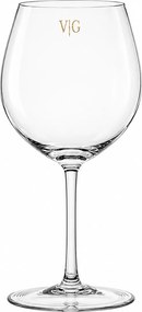 Taça de Cristal Mozart Basic Artesanal P/ Vinho Cabernet 700ml Incolor