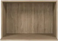 Suporte Microondas e Forno Elétrico Aéreo 60cm Itália Castanho - Lumil