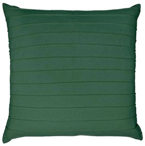 Capa de Almofada Drapeada Musgo - 50X50cm - Capa de Almofada Drapeada Musgo 50x50cm