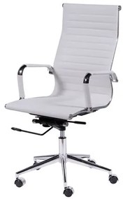 Cadeira Eames Alta Branca Base Cromada - 15121 Sun House