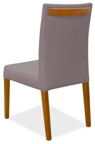 Cadeira de Jantar Milan Veludo Crepe