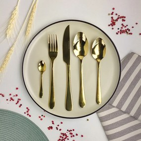 Garfo De Mesa Valentina - Dourada
