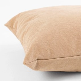 Almofada Soff Lona Bege - 45cmx45cm - Almofada Soff Lona Bege - 45cmx45cm