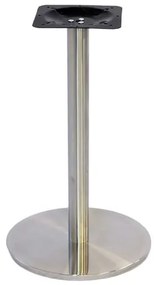 Base de Mesa Bistro Georgia Redonda em Inox - 24998 Sun House