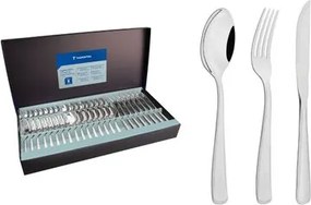 Faqueiro Tramontina Pacific Aço Inox com Detalhes no Cabo 48 Peças
