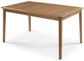Mesa Retangular Sintra Madeira Acabamento Stain Jatoba 142cm - 67236 Sun House