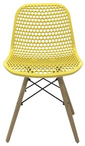 Cadeira Eloisa Amarelo - D'Rossi