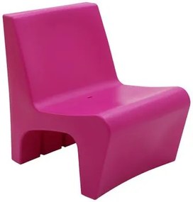 Poltrona Tramontina Berta em Polietileno Hot Pink